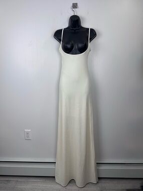 NWT Bahia‎ Maria Women Maxi Cream Dress Size XS